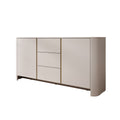 Meubella - Barbados - Dressoir - Beige - 168x39x84 cm