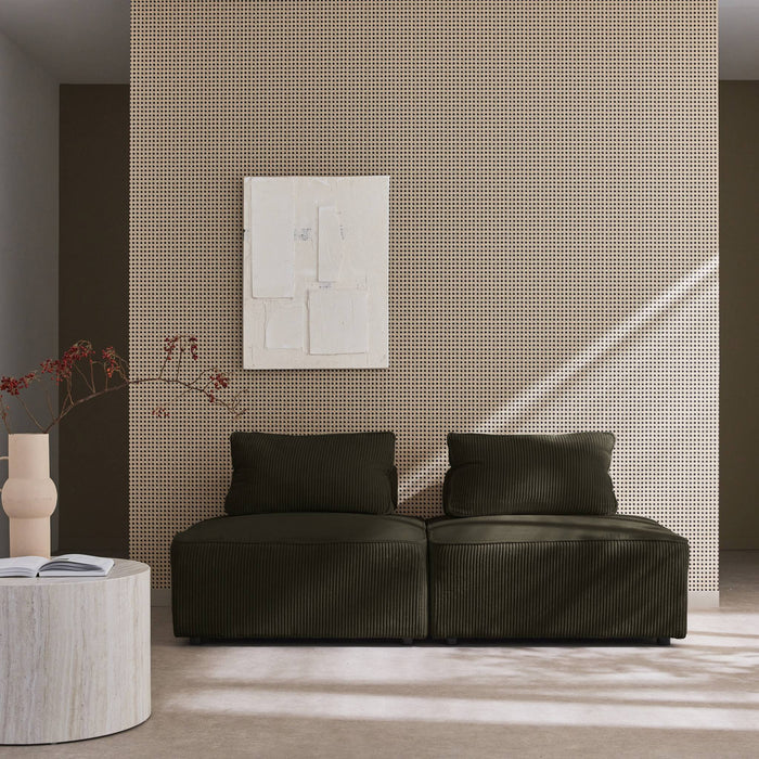 sweeek - Fauteuils corduroy 1 zitplaats (set van 2)