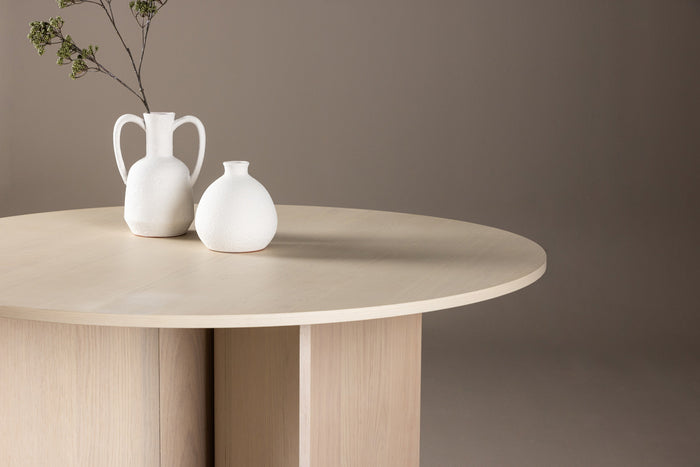 Fjôrd - Eettafel Rond - Naturel - 120x120x76cm - Tyresö