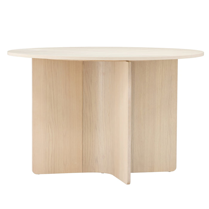 Fjôrd - Eettafel Rond - Naturel - 120x120x76cm - Tyresö