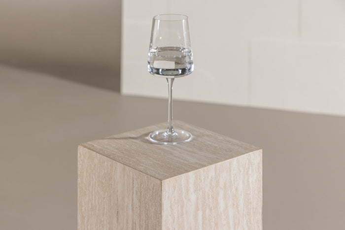 Fjôrd - Zuil Beige Travertinlook - 23x23x65cm - Ramsvik