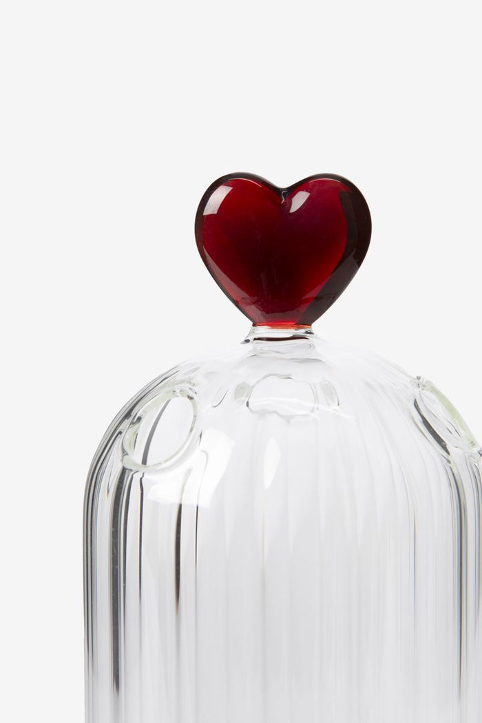 Sissy-Boy Glazen waxinelichthouder met hart