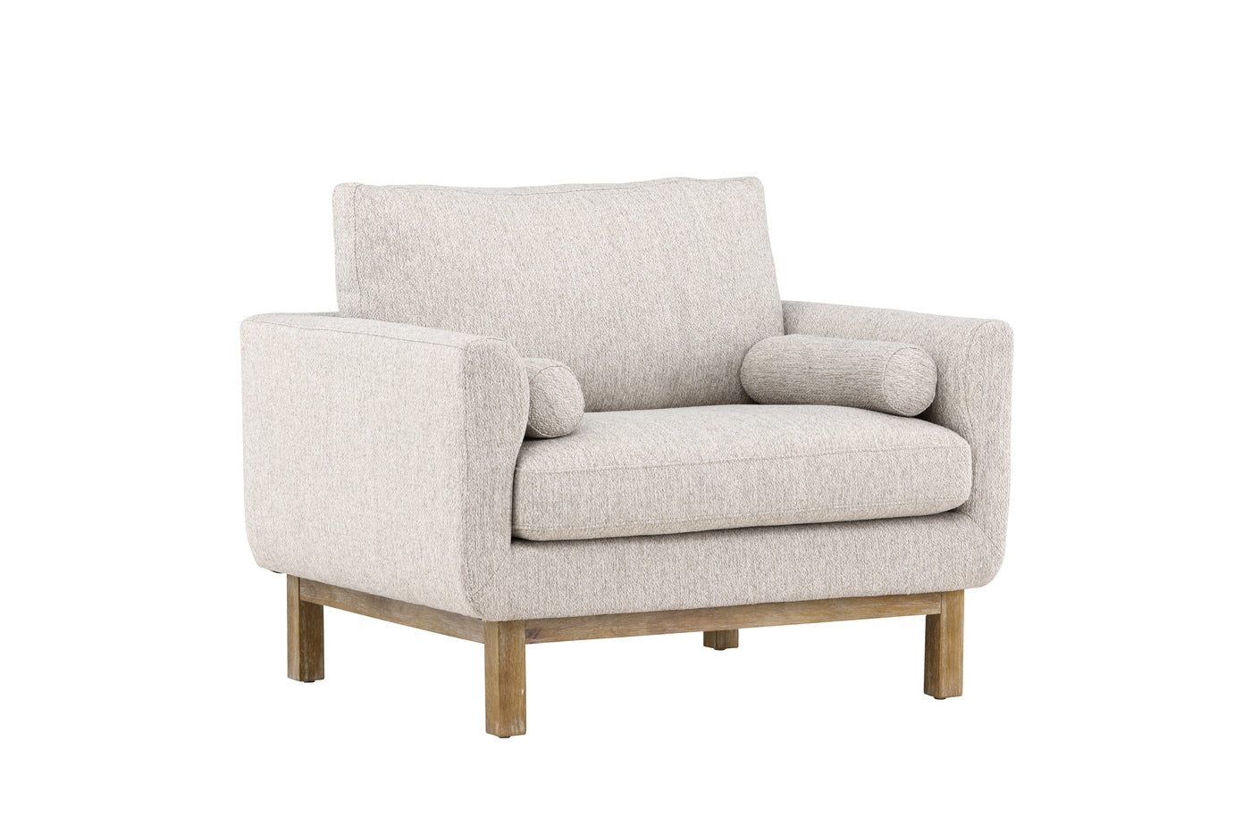 Fjôrd - Fauteuil Beige Stof - Olympos
