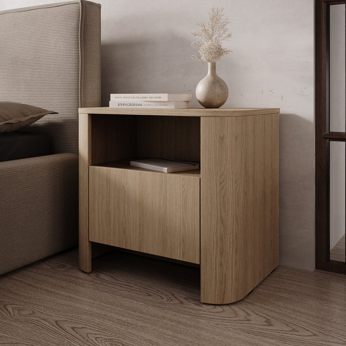 Meubella - Barbados - Nachtkastje - Eiken