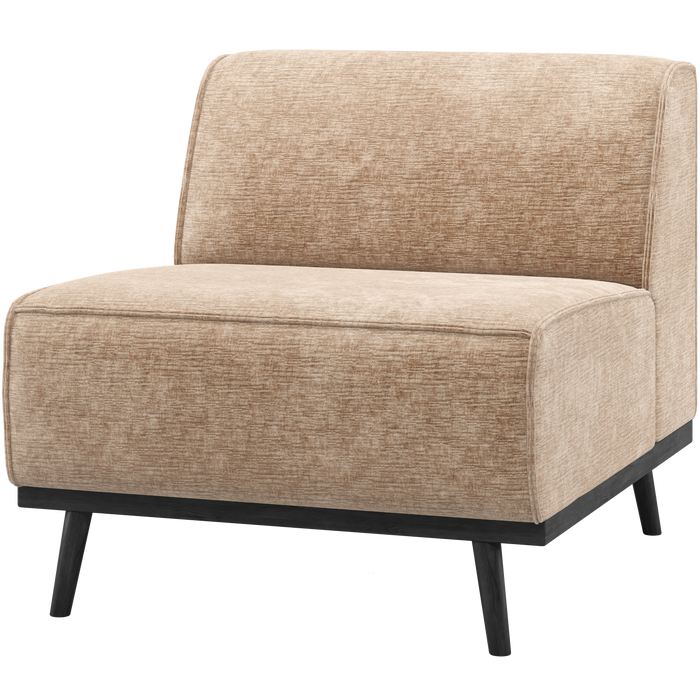 WOOOD Statement 1-Zits Element Bank - Chenille - Velvet Perzik Roze