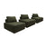 sweeek - Fauteuils corduroy 1 zitplaats (set van 3)