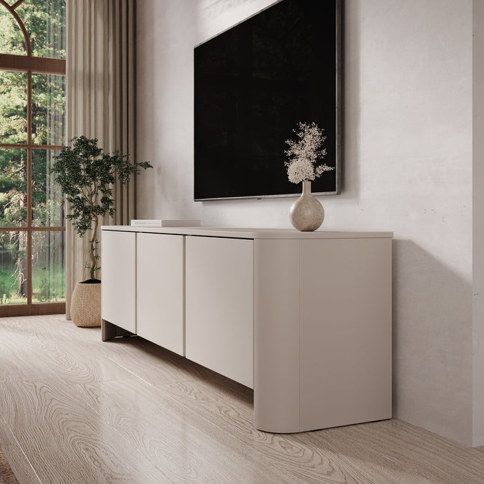 Meubella - Barbados - TV-Meubel - Beige - 168 cm