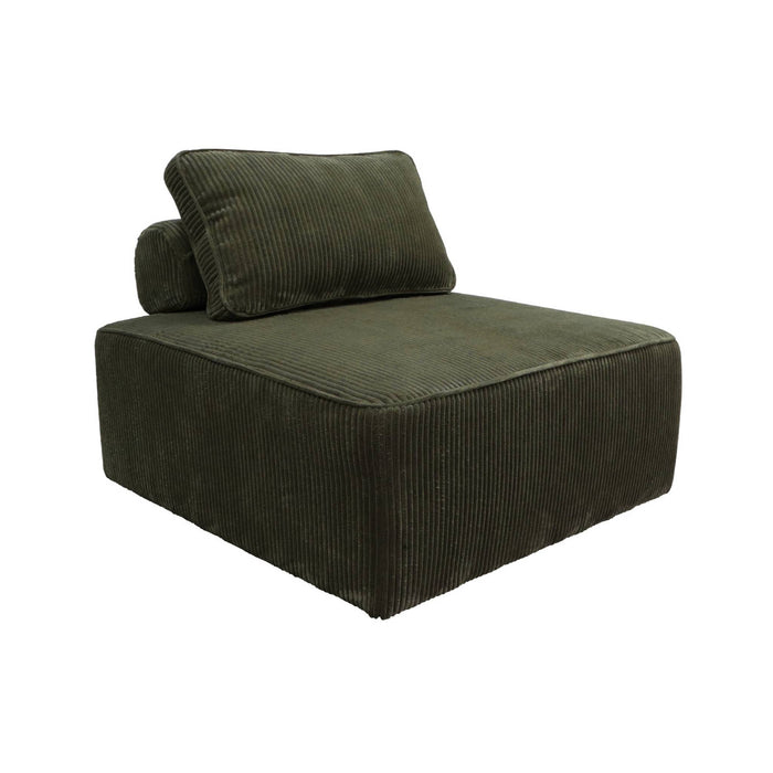 sweeek - Set van fauteuils voor modulaire bank 4 zitplaatsen corduroy