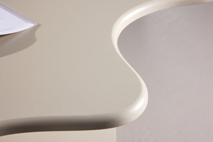 Fjôrd - Eettafel Beige - 190x123x76cm - Flower