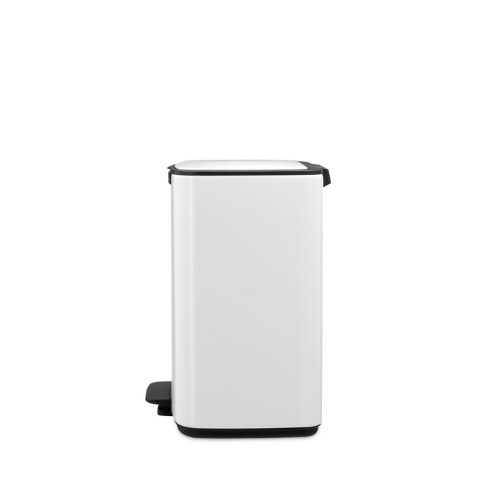 Brabantia Bo Pedaalemmer 12L, kunststof binnenemmer - White