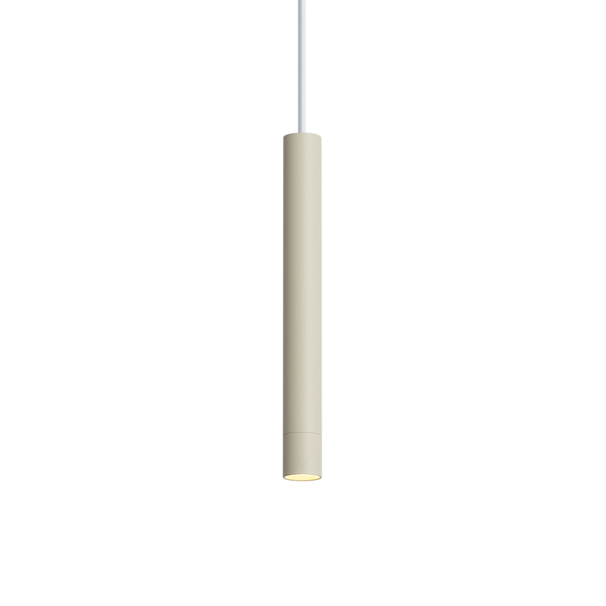 QAZQA Moderne hanglamp beige met wit voor railsysteem 1-fase - Iconic