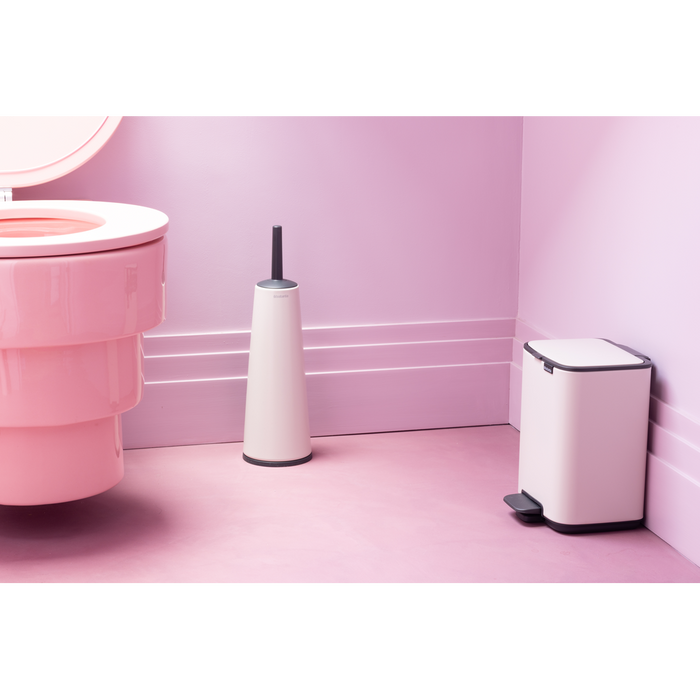 Brabantia Bo Pedaalemmer 4L, kunststof binnenemmer - White