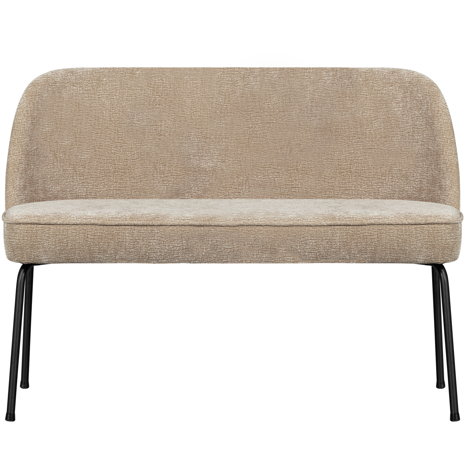 WOOOD Vogue Eetbank - 3D Chenille - Zand - 83x120x59