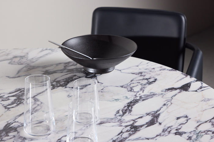 Fjôrd - Eettafel Rond - Lichtgrijs - 120x120x75cm - Tekla