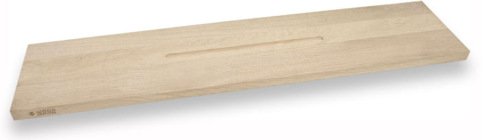 Badplank eiken naturel recht 90 x 20 cm - 25 mm