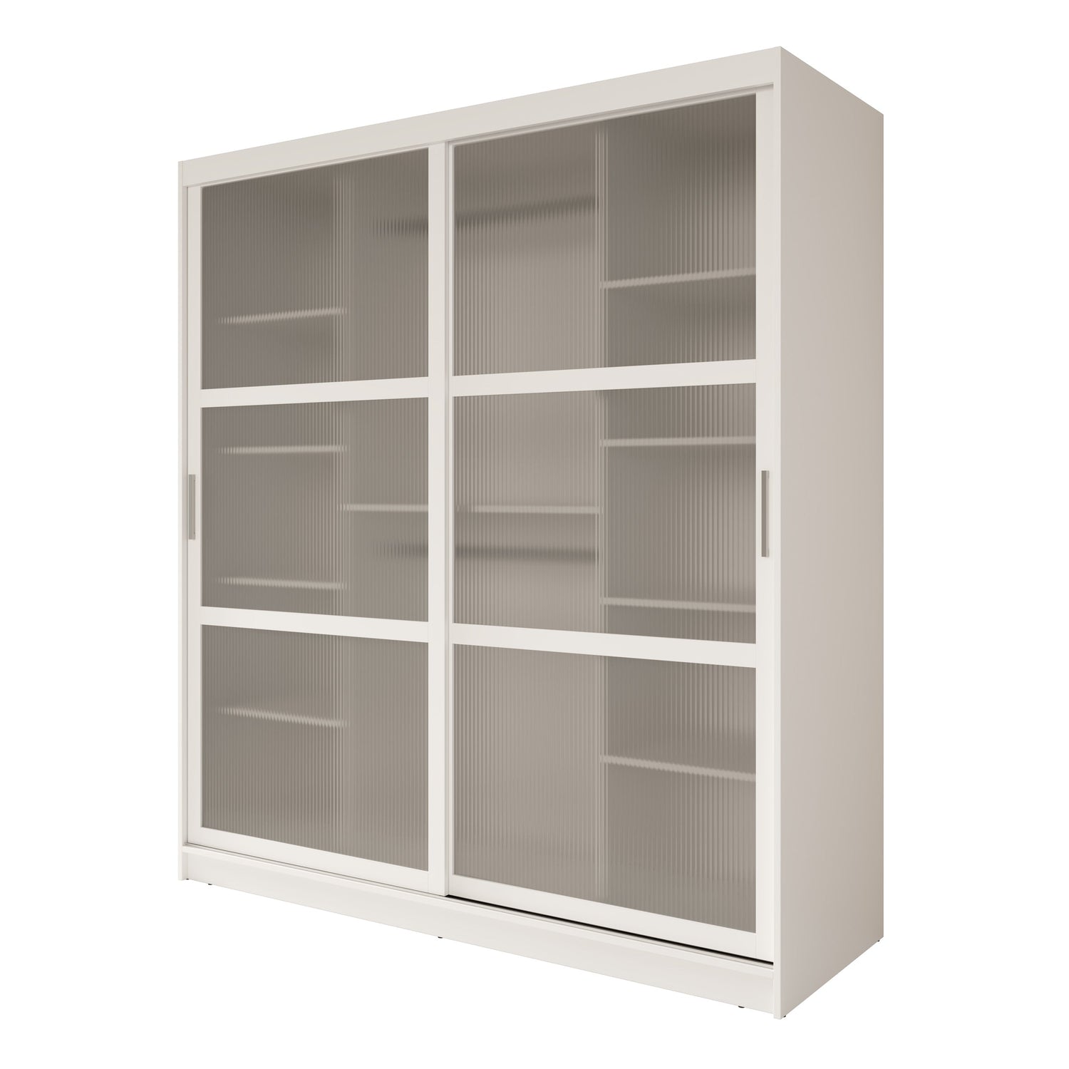 Meubella - Kledingkast Fessaro - Wit - 180 cm