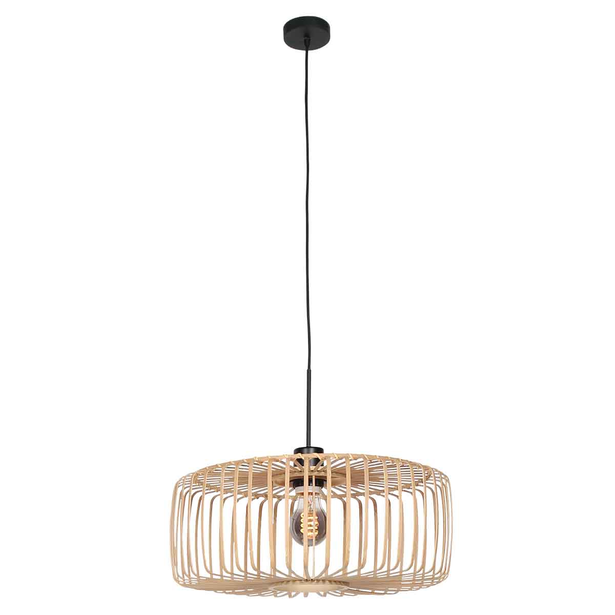 Steinhauer - Hanglamp Naturel Bamboe - 60x60x150cm
