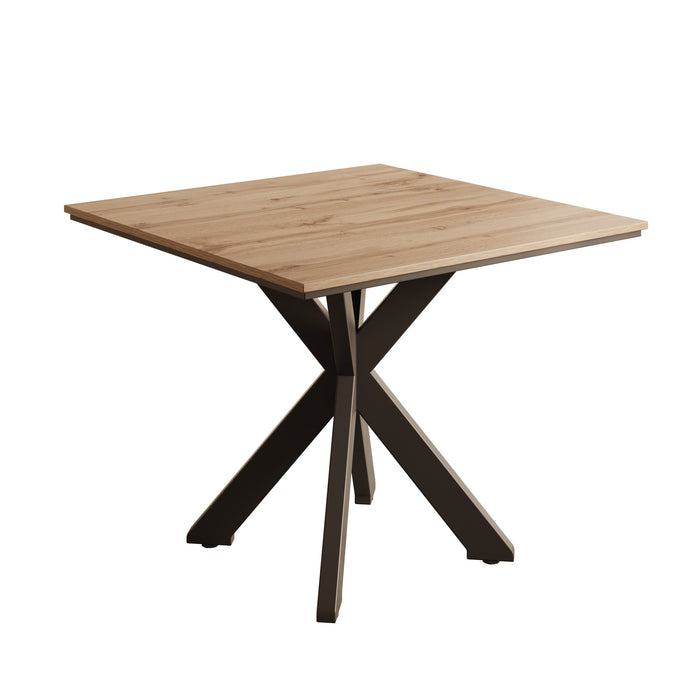 Meubella - Eetkamertafel Pacey - Eiken - 90 cm