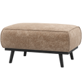 WOOOD Statement Hocker - Chennile - Velvet Taupe - 40x80x55