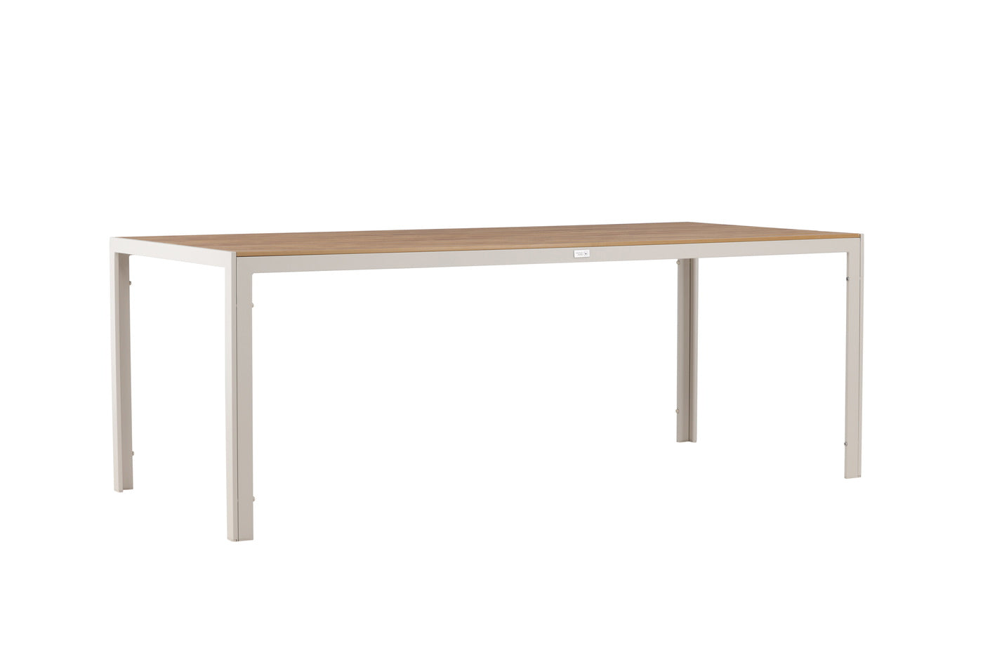 Fjôrd - Eettafel Rechthoek -  Beige - 205x90x74cm - Break