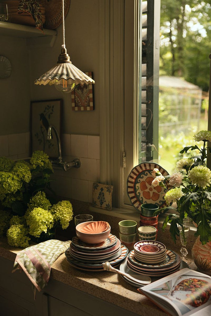 Sissy-Boy Groene hanglamp met ruffle