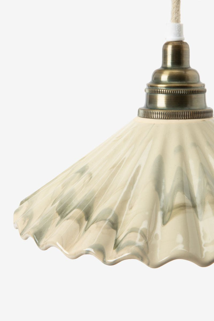 Sissy-Boy Groene hanglamp met ruffle