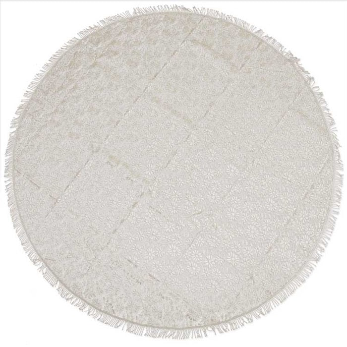 Unique Living | Tafelkleed foam Unique Outdoor 160cm Ø pebble