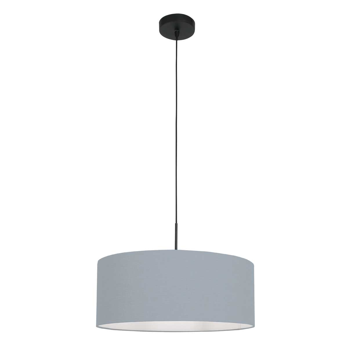 Steinhauer - hanglamp - Sparkled Light - blauw - linnen metaal - Ø