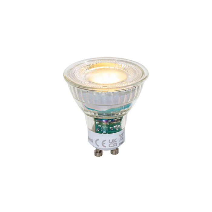 LUEDD GU10 50mm dimbare LED lamp helder 2.5W 450 lm 2700K