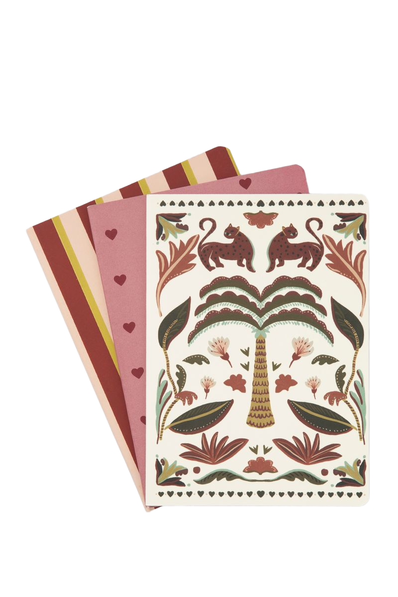 Sissy-Boy Multicolour notitieboek set met print