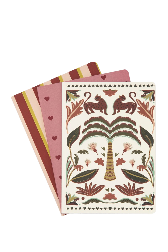 Sissy-Boy Multicolour notitieboek set met print