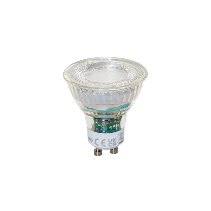 LUEDD GU10 50mm dimbare LED lamp helder 2.5W 450 lm 2700K