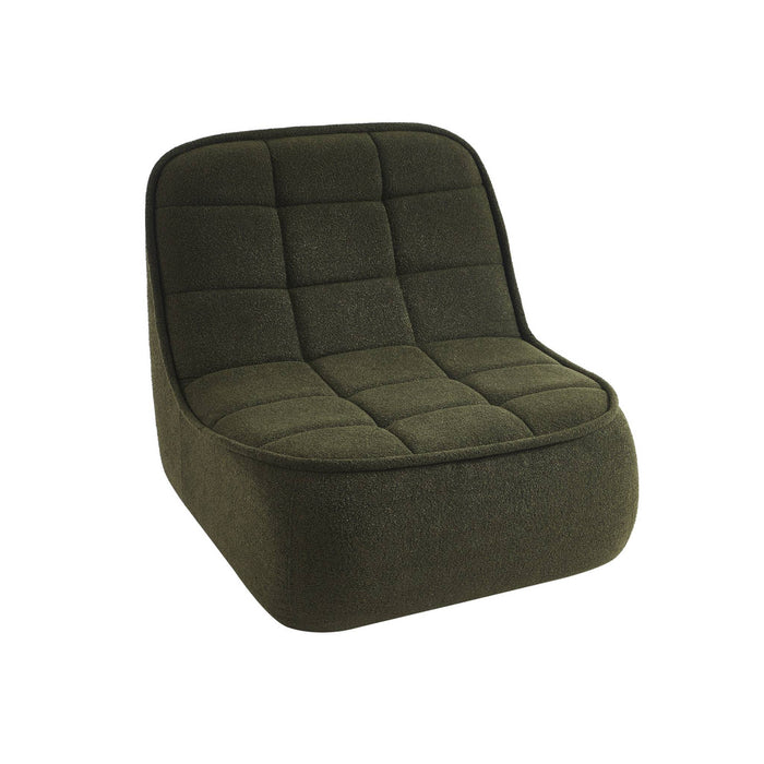 sweeek - Fauteuil bouclé stof 1 zitplaats