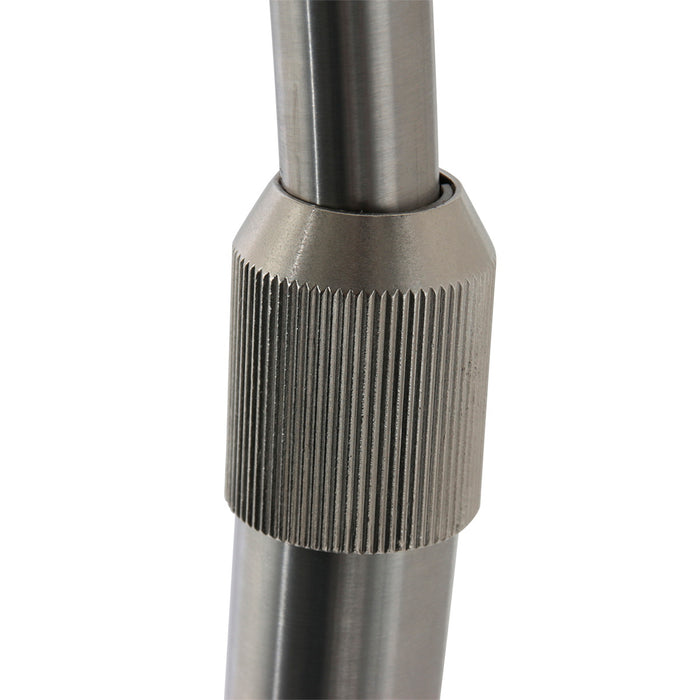 Steinhauer - Booglamp Grijs|Zwart|Goud Metaal|Linnen  230x50x240cm