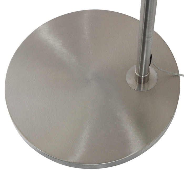 Steinhauer - Booglamp Grijs|Zwart|Goud Metaal|Linnen  230x50x240cm