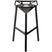 Stool One barkruk medium zwart