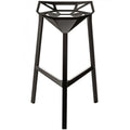 Stool One barkruk medium zwart