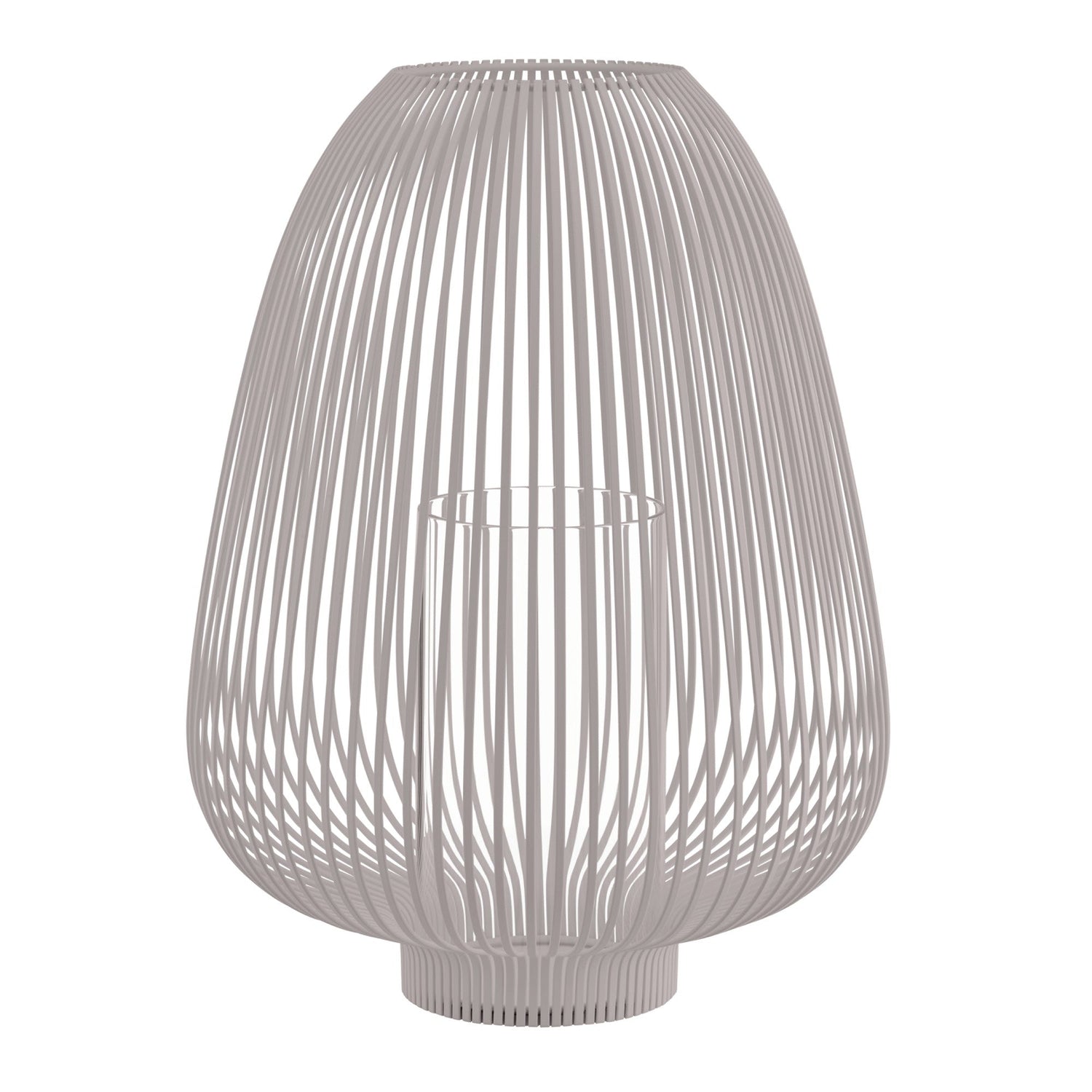 Lyva Lantaarn Mourning Dove Large | Grijs | Staal