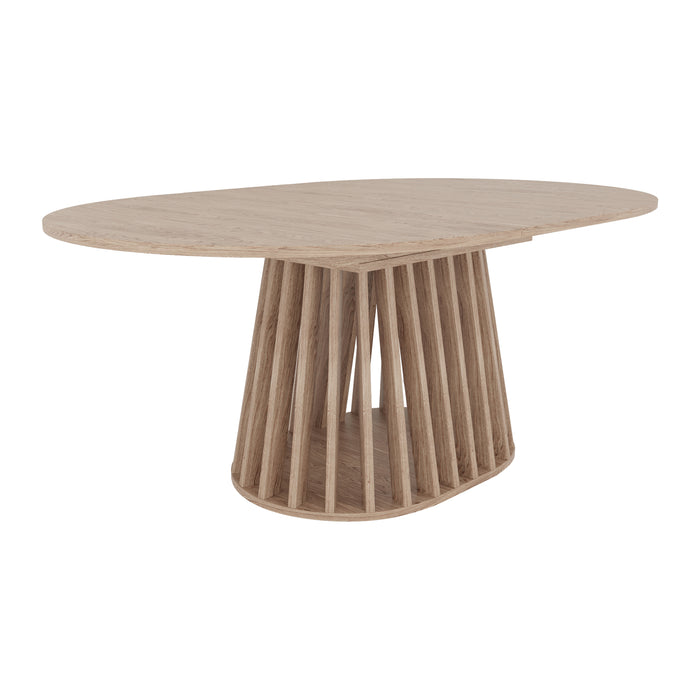 by fonQ Strik Eettafel Uitschuifbaar - 120/144 x 120 cm