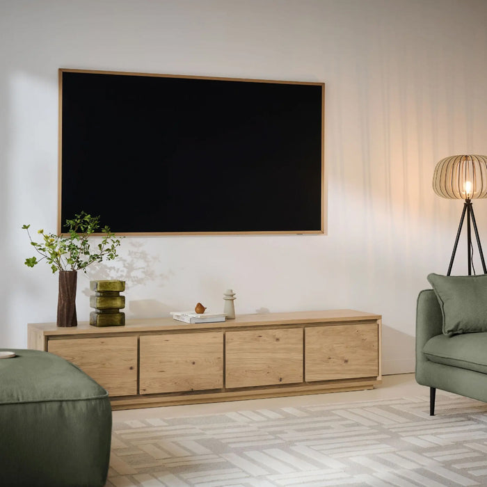 by fonQ Frond Tv-meubel B 203 cm - Eiken