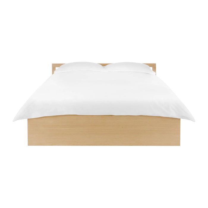 by fonQ Doodle Bedframe met Opberglades - 140 x 190 cm - Eiken