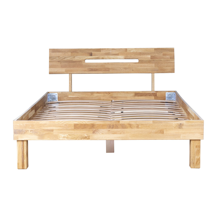 by fonQ Lix Bedframe 140 x 200 cm - Eiken