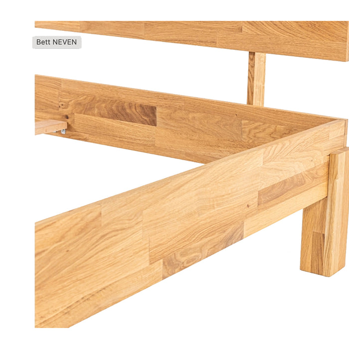 by fonQ Dozy Bedframe 140 x 200 cm - Eiken