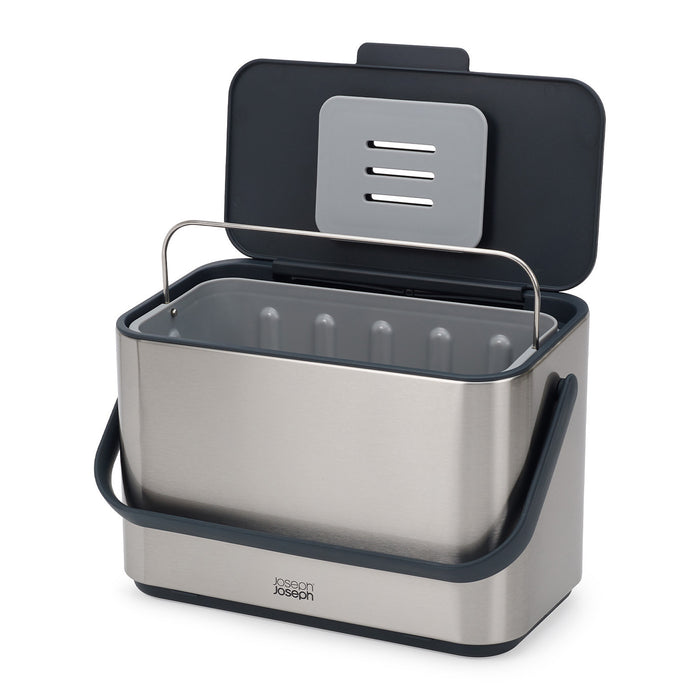 Joseph Joseph Collect Tafelafvalbakje 4 L - Stainless Steel