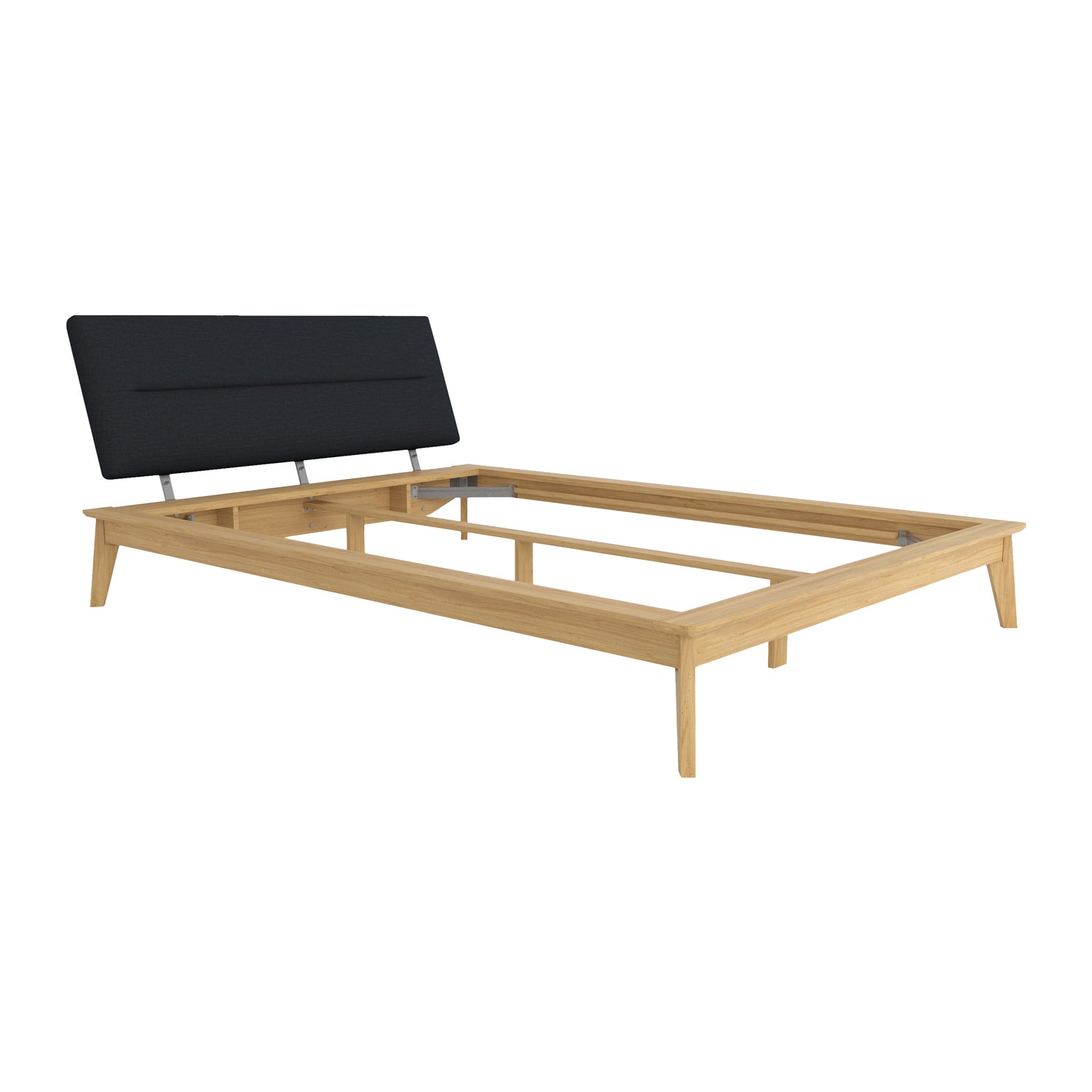 by fonQ Norre Bedframe 140 x 200 cm - Donkergrijs