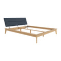 by fonQ Norre Bedframe 160 x 200 cm - Marineblauw