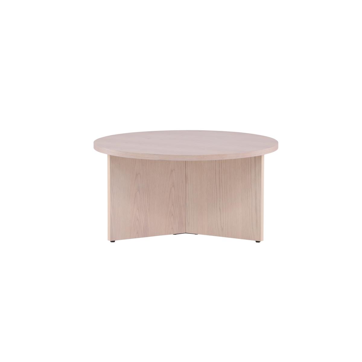 Svea - Emanuela ronde salontafel - ø65 cm - whitewash