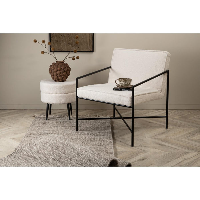 Svea - Nara fauteuil - teddy - off white