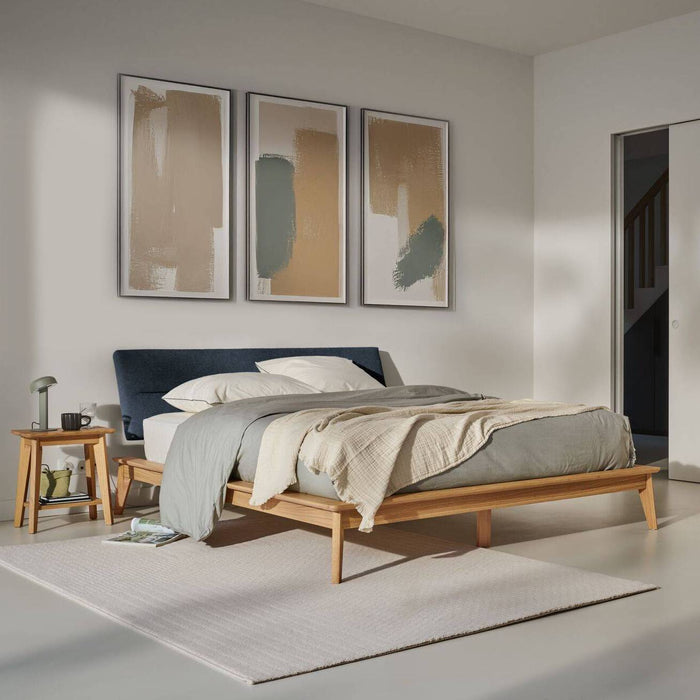 by fonQ Norre Bedframe 160 x 200 cm - Marineblauw