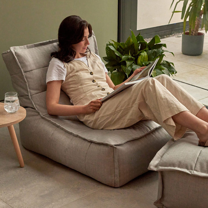 icon Dolce Lounge Zitzak - Binnen en Buiten - Grijs